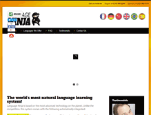 Tablet Screenshot of languageninja.com